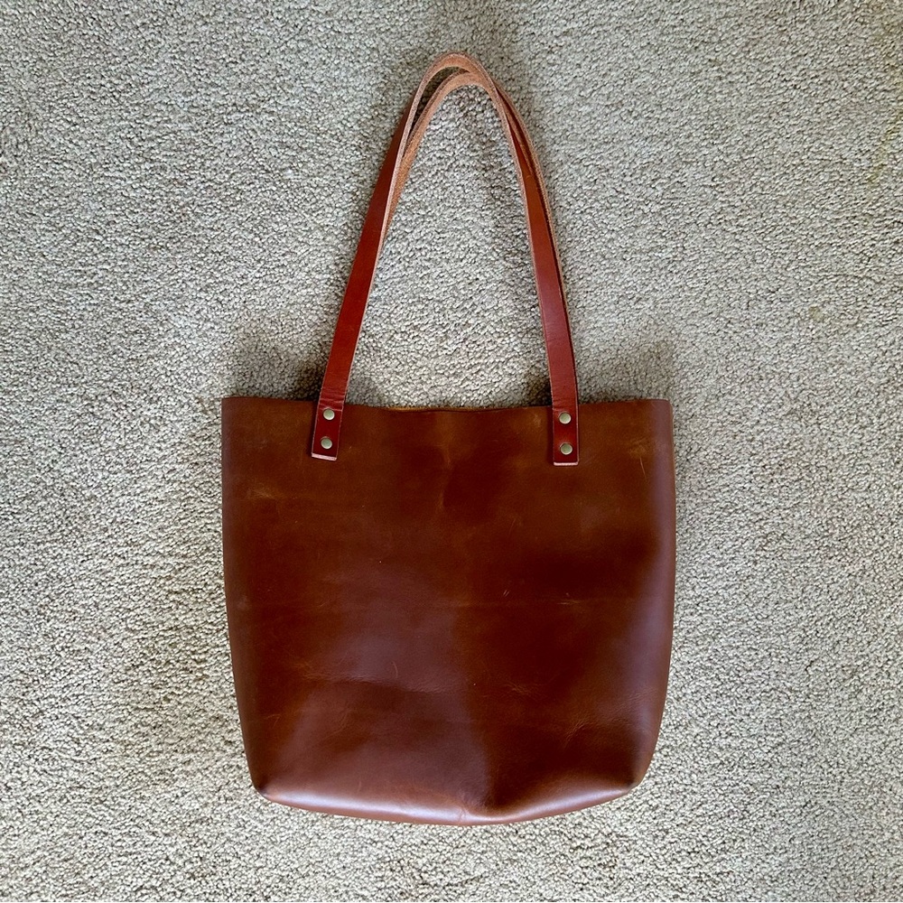 Portland Leather Classic Tote, Size: Medium, Color: Honey